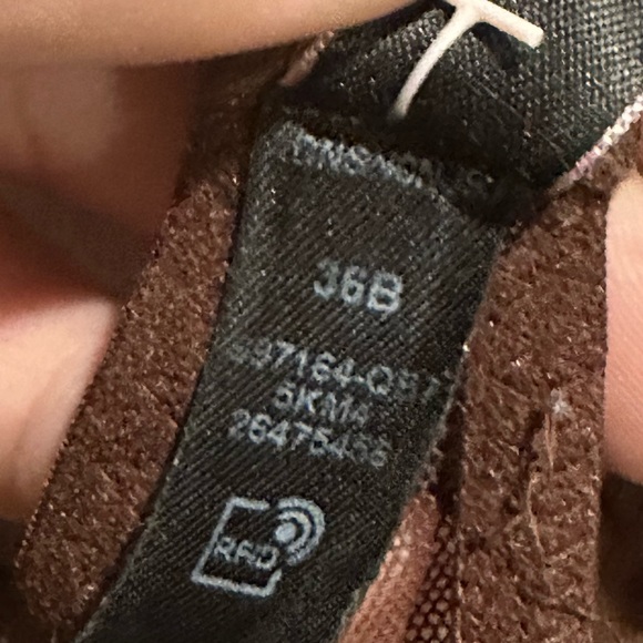 Victoria’s Secret®️ BOMBSHELL™️Brown Lace & Mesh Bra Size 36B - Picture 6 of 14